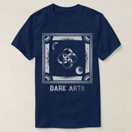 Dark Arts Occult Arts und Symbole Classic TShir T-Shirt (Design vorne)