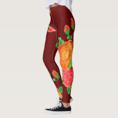 Dark Barn Red Leggings (Links)