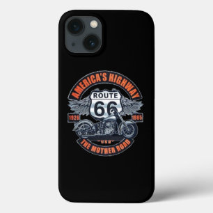 Dark Basic theme Route 66 Motorräder Case-Mate iPhone Hülle