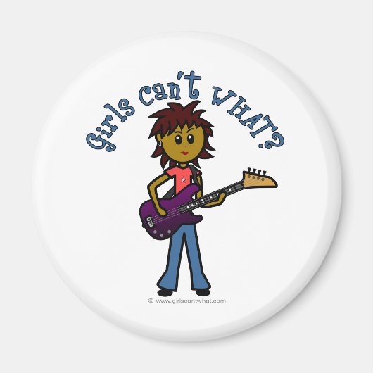Dark Bass Player Magnet (Vorne)