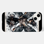Dark Beauty Gothic Asian Fee Tattoos & Whip Case-Mate iPhone Hülle (Rückseite (Horizontal))