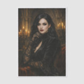 Dark Beauty Seidenpapier (Vorderseite)