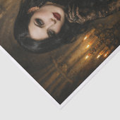 Dark Beauty  Seidenpapier (Ausschnitt)