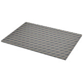 Dark Beige 3D-Würfel kaskadieren Schneidebrett (Ecke)