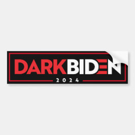 Dark Biden 2024 Autoaufkleber