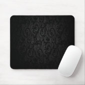 Dark Black Gothic Mouse Pad Mousepad (Mit Mouse)