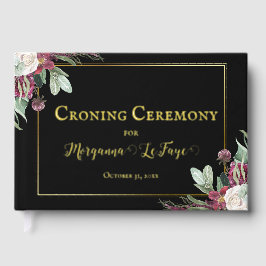 Dark Bloom Croning Ceremony Gästebuch