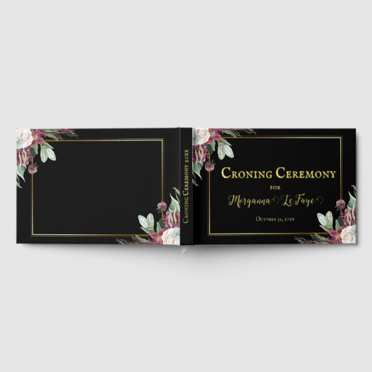 Dark Bloom Croning Ceremony   Gästebuch (Voll)