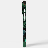 Dark Bloom Dark Green Case-Mate iPhone Hülle (Rückseite / Links)