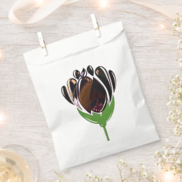 Dark Bloom Favor Bag Geschenktütchen