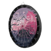 Dark Blossom Dartscheibe (Vorderseite rechts)