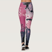 Dark Blossom Leggings (Rückseite)