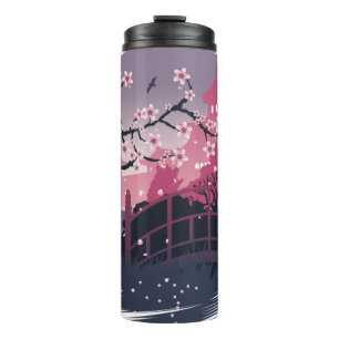 Dark Blossom Thermosbecher