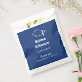 Dark Blue Abschluss Danke, dass du Bags bevorzugst Geschenktütchen (Versiegelt)