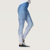 Dark Blue And Light Blue Mixed Color Leggings (Rechts)