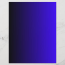 Dark Blue Black Ombre Gradient Scrapbook Paper