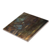 Dark Blue Brown Abstrakt Fliese (Seite)