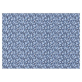 Dark Blue Camouflage Pattern Tischdecke (Vorderseite (Horizontal))