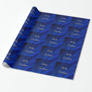 Dark Blue Christmas Geschenkpapier