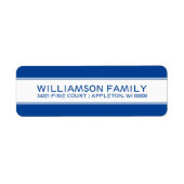 Dark Blue Classic Familie oder Unternehmen (Vorne)