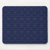 Dark Blue Geometric Mousepad (Vorne)