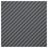 Dark Blue & Gold Stripes Stoff (Muster)