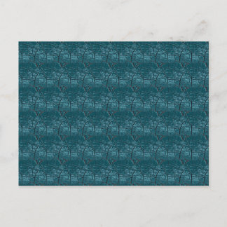 Dark Blue Green Dragon Scales Postcard Postkarte