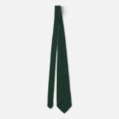 Dark Blue-Green Medieval Dragons Neck Tie Krawatte (Rückseite)
