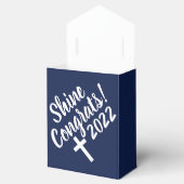 Dark Blue Herzlichen Glückwunsch Abschluss Bible V Geschenkschachtel (Geöffnet)