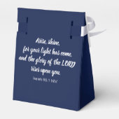 Dark Blue Herzlichen Glückwunsch Abschluss Bible V Geschenkschachtel (Rückseite)