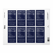 Dark Blue Honey Jar Nutrition Fakten (Vorne)