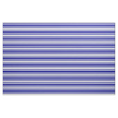 Dark Blue & Minze Cream Lines Stoff (Fat Quarter (45,7 x 55,9 cm))