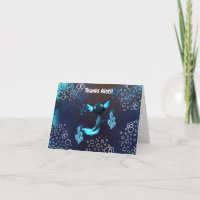 Dark Blue Neon Axolotl Geburtstagsparty
