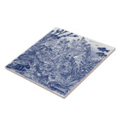 Dark Blue Ocean Scene Crab Mural PC#7 Ce Fliese (Seite)