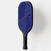 Dark Blue Pickleball Paddle Personalisiert mit Nam (Links)