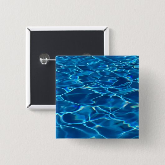 Dark Blue Pool Water Button (Vorne & Hinten)