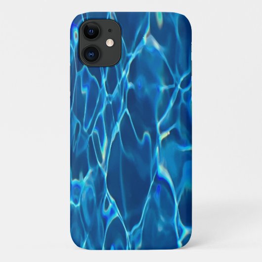 Dark Blue Pool Water Case-Mate iPhone Hülle (Rückseite)