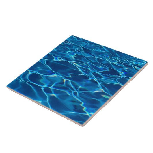 Dark Blue Pool Water Fliese (Seite)