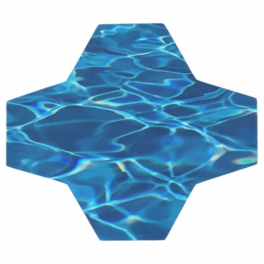 Dark Blue Pool Water Fußball (Flach)