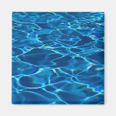 Dark Blue Pool Water Magnet (Vorne)