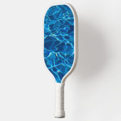 Dark Blue Pool Water Pickleball Schläger (Links)