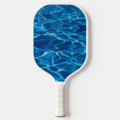 Dark Blue Pool Water Pickleball Schläger (Vorderseite)