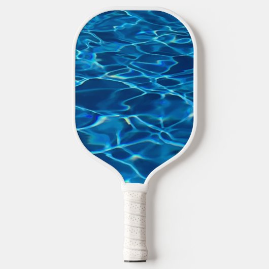 Dark Blue Pool Water Pickleball Schläger (Vorderseite)