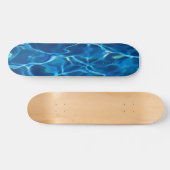 Dark Blue Pool Water Skateboard (Horizontal)