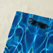 Dark Blue Pool Water Strandtuch (Beispiel)