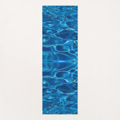 Dark Blue Pool Water Yogamatte (Vorderseite)