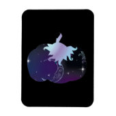 Dark Blue Pumpkin Magnet (Vertikal)