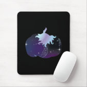 Dark Blue Pumpkin Mousepad (Mit Mouse)