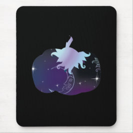 Dark Blue Pumpkin Mousepad