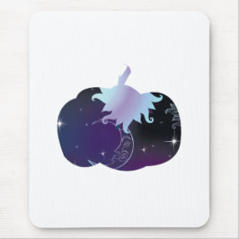 Dark Blue Pumpkin Mousepad
